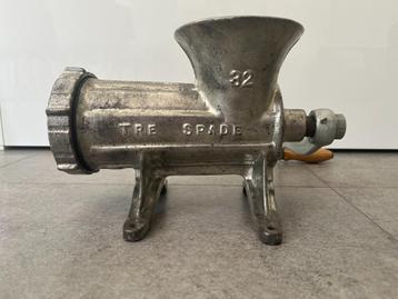Vleesmolen uit de jaren '70 beschikbaar voor biedingen