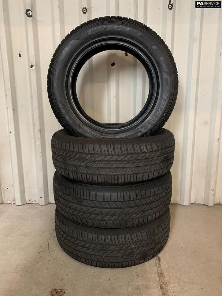 4x Goodyear 235 60 18 Zomerbanden met 7,4 en 7 mm, Auto-onderdelen, Banden en Velgen, Velg(en), Gebruikt, Ophalen of Verzenden