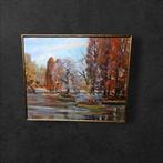 Schilderij Park van Tervuren.Gesigneerd, Ophalen of Verzenden