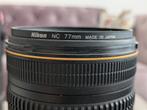 Nikon NC 77 mm, Audio, Tv en Foto, Foto | Filters, Zo goed als nieuw, 70 tot 80 mm, Beschermfilter, Ophalen
