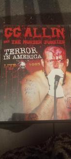 GG ALLIN  Terror in America  live dvd, Comme neuf, Enlèvement ou Envoi
