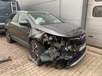 Opel Grandland X 1.2i Turbo - Automaat - Schadewagen, Auto diversen, Ongevalwagen, 1199 cc, Opel, SUV of Terreinwagen, Zilver of Grijs