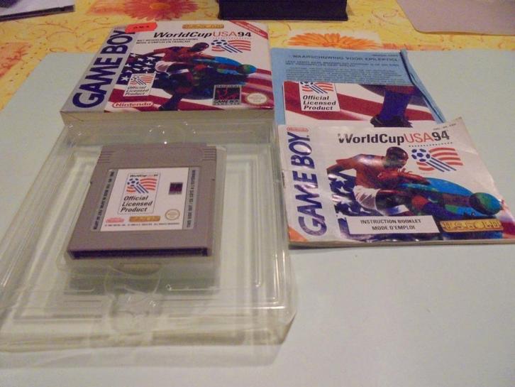 Game boy World Cup USA 94 (CIB), Games en Spelcomputers, Games | Nintendo Game Boy, Gebruikt, Sport, Verzenden