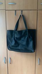 Sac noir le temps des cerises, grand format., Bijoux, Sacs & Beauté, Enlèvement, Comme neuf, Noir, Sac à main