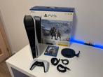 PS5 Disc + 1 Controller + 1 Game + Doos, Ophalen, Zo goed als nieuw, Playstation 5