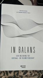 Gert De Sutter - In balans, Ophalen of Verzenden, Zo goed als nieuw, Gert De Sutter; Isabelle Delaere