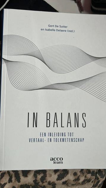 Gert De Sutter - In balans beschikbaar voor biedingen
