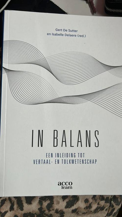 Gert De Sutter - In balans, Boeken, Wetenschap, Zo goed als nieuw, Ophalen of Verzenden
