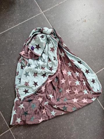 Ring sling van geweven draagdoek beschikbaar voor biedingen