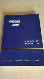 Manuel d'atelier Fiat 124. Français. Fiat d'origine., Autos : Pièces & Accessoires, Utilisé, Enlèvement ou Envoi, Fiat