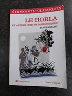 Le Horla et les autres fantastiques de Maupassant, Livres, Livres d'étude & Cours, Utilisé, Enlèvement ou Envoi, Enseignement supérieur