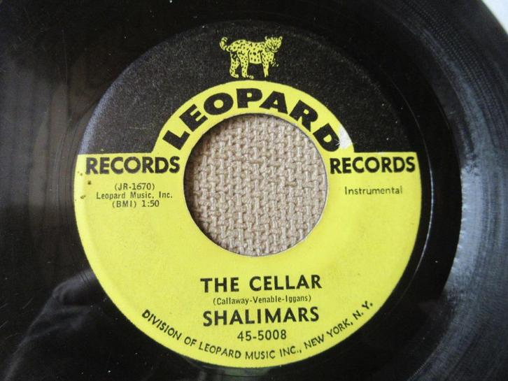 Shalimars – The cellar / Shalimar Shout, Cd's en Dvd's, Vinyl Singles, Gebruikt, Single, R&B en Soul, 7 inch, Ophalen of Verzenden