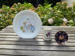 Lot 3 items porselein Demeuldre, Limoges, Lourioux RUILEN?, Ophalen of Verzenden