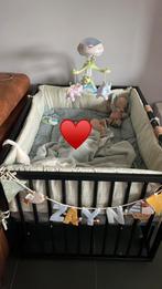 Babypark met toebehoren, Kinderen en Baby's, Babyparken, Ophalen, Zo goed als nieuw, Rechthoekig, In hoogte verstelbaar