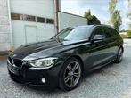 BMW 318D Mpack Automaat Shadowline Alcantara Facelift 150PK, Automaat, Parkeersensor, 1995 cc, Zwart