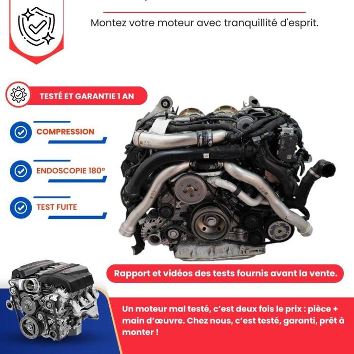 Porsche Macan GTS 95B 2.9 V6 complete motor, Auto-onderdelen, Motor en Toebehoren, Porsche, Nieuw, Ophalen of Verzenden