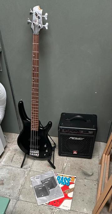 Guitare basse Cort Action + ampli Peavy Micro Bass, Enlèvement, Utilisé, Électrique