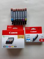 Cartridges Canon 571 NIEUW!!, Computers en Software, Printerbenodigdheden, Ophalen, Nieuw, Cartridge, Canon