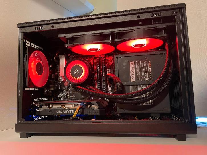 Gaming PC Ryzen 5 | 32GB RAM | GTX 1650 SUPER | 1TB NVMe, Computers en Software, Desktop Pc's, Zo goed als nieuw, 3 tot 4 Ghz