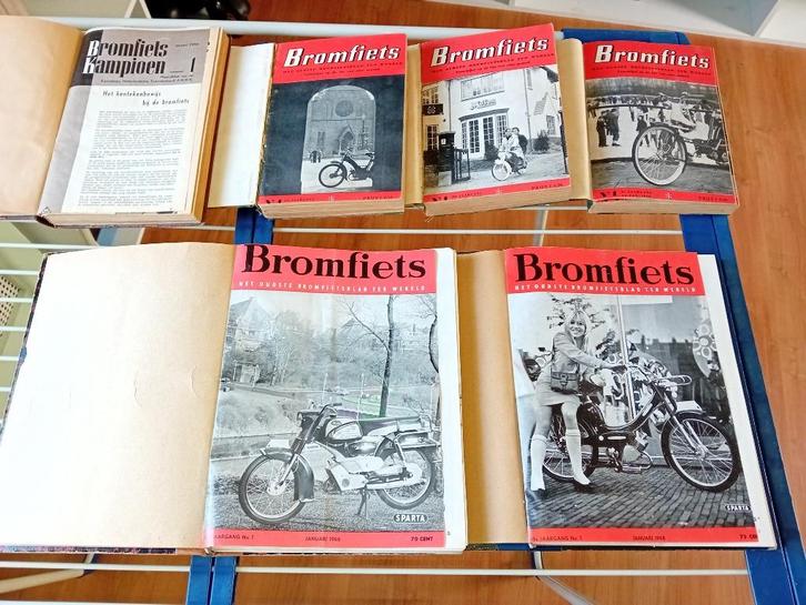 Het blad bromfiets jaren 50/60, Fietsen en Brommers, Brommeronderdelen | Oldtimers, Gebruikt, Overige merken, Overige typen, Ophalen of Verzenden
