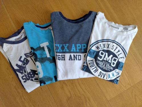 longsleeves, 4x, maat 134 - 140 (9 - 10 jaar), Kinderen en Baby's, Kinderkleding | Maat 134, Gebruikt, Jongen, Shirt of Longsleeve