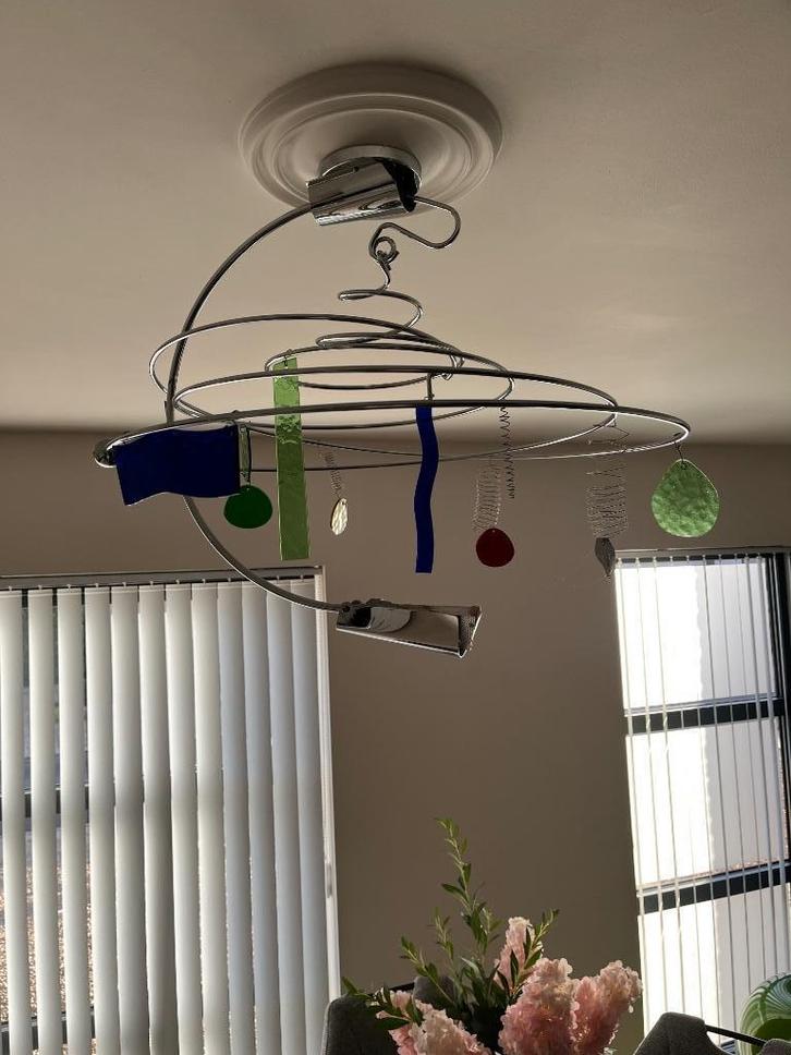 Diverse mooie lusters in perfecte staat, Huis en Inrichting, Lampen | Plafondlampen, Zo goed als nieuw, Glas, Metaal, Ophalen