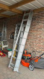 Alu ladder 3 delig in perfecte staat, Doe-het-zelf en Bouw, Ladders en Trappen, Ophalen, Zo goed als nieuw, Ladder