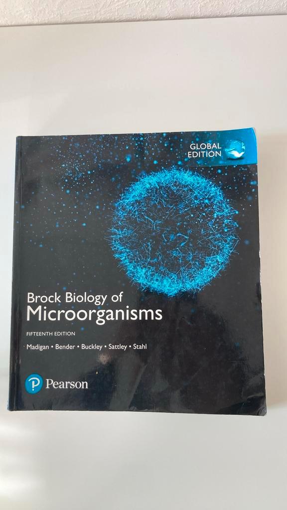 Brock Biology of Microorganisms 15é, Boeken, Studieboeken en Cursussen, Zo goed als nieuw, Ophalen of Verzenden