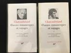 Chateaubriand - Œuvres romanesques et voyages 2T - La Pléiad, Boeken, Ophalen of Verzenden, Nieuw, Chateaubriand