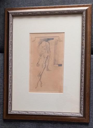 Paul Joostens - Potlood tekening op papier beschikbaar voor biedingen