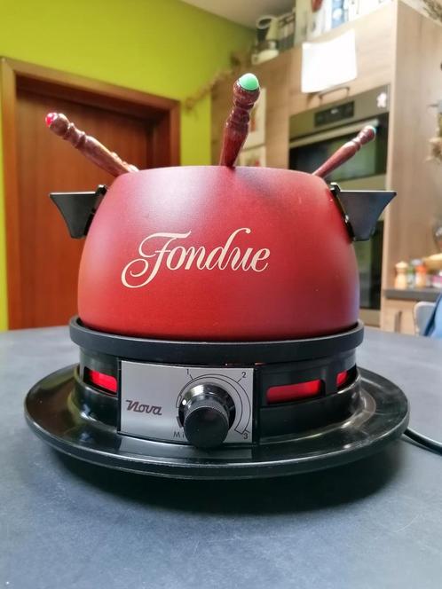 Set à fondue électrique NOVA FO-100, Elektronische apparatuur, Fonduesets, Zo goed als nieuw, Elektrisch, Ophalen