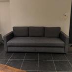 Slaapbank IKEA FRIHETEN, 100 tot 125 cm, Ophalen of Verzenden, Zo goed als nieuw, Rechte bank