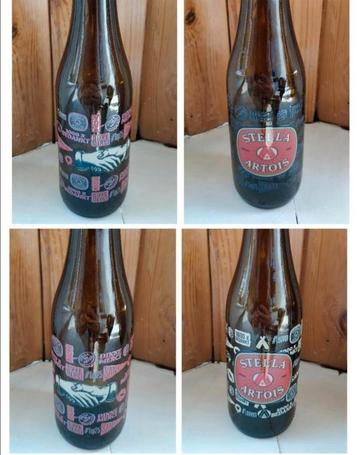 Zeldzame lege Stella Artois flesjes beschikbaar voor biedingen