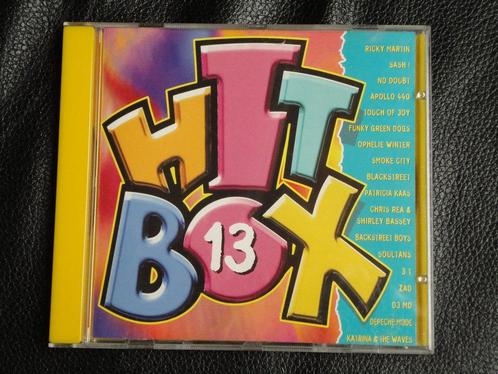 CD  Hitbox 13 - SASH/DEPECHE MODE/FUNKY GREEN DOGS/CHRIS REA, Cd's en Dvd's, Cd's | Verzamelalbums, Ophalen of Verzenden