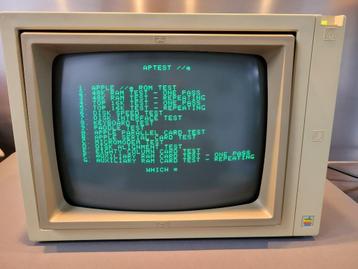 Apple II Monochrome (green phospor) Monitor A2M2010P