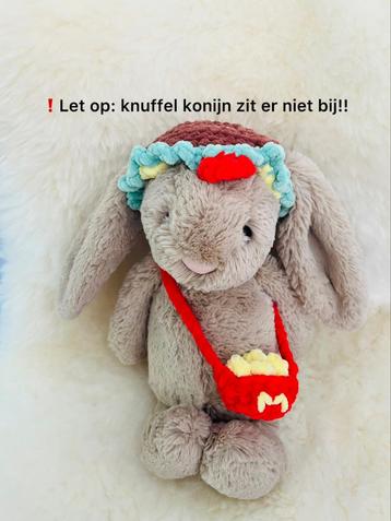 Gehaakt hamburger setje voor medium jellycat beschikbaar voor biedingen