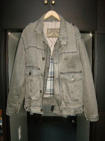 leder vest armani jeans beschikbaar voor biedingen