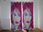 tentures à motif femmes, 100 tot 150 cm, 200 cm of meer, Ophalen of Verzenden, Zo goed als nieuw