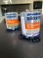 Sikkens rubbol lakverf + primer, Ophalen, Nieuw, Verf, Grijs