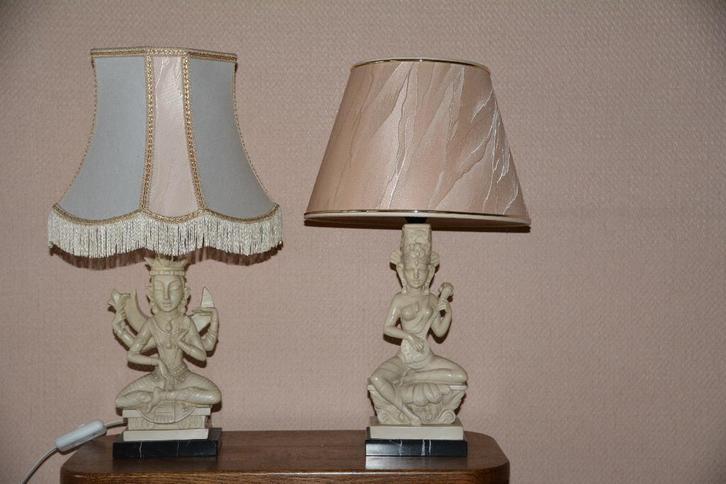 Tafellampen A. Santini, Antiquités & Art, Antiquités | Éclairage, Enlèvement