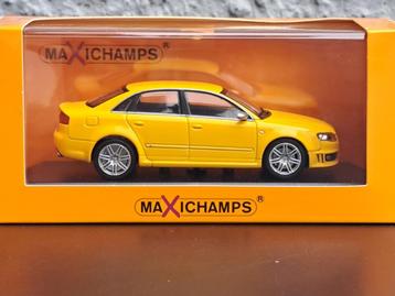 AUDI RS4 2004 yellow 1/43ème