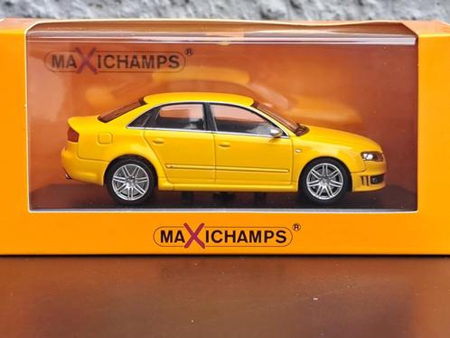 AUDI RS4 2004 yellow 1/43ème, Hobby & Loisirs créatifs, Voitures miniatures | 1:43, Neuf, Voiture, MiniChamps, Enlèvement ou Envoi