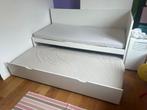 Uitschuifbaar bed  80x200, Huis en Inrichting, Slaapkamer | Bedden, Ophalen, Gebruikt, Wit, Tweepersoons