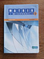 Matrix wiskunde 5 - Analyse deel 1 Handboek, Boeken, ASO, Wiskunde A, Pelckmans, Ophalen