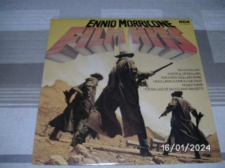 Een LP "Ennio Morricone , filmhits", Cd's en Dvd's, Vinyl | Filmmuziek en Soundtracks, Zo goed als nieuw, Ophalen of Verzenden