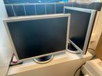 4 computerschermen, Computers en Software, Monitoren, Ophalen, Gebruikt, 60 Hz of minder, In hoogte verstelbaar