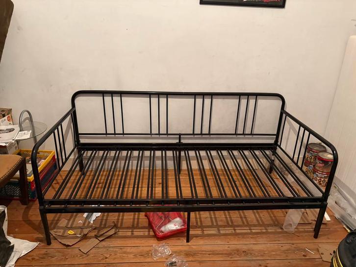 Cadre de Canapé-lit Extensible, Maison & Meubles, Canapés | Sofas & Chaises Longues, Métal, Enlèvement ou Envoi