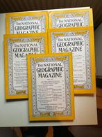 5 magazines - NATIONAL GEOGRAPHIC 1958, Livres, Enlèvement ou Envoi, Tome à part, Général, Utilisé