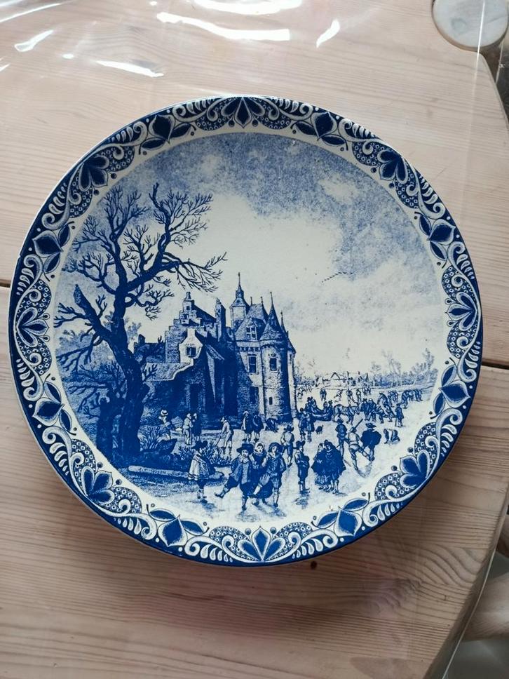 Assiette porcelaine Royal Sphinx / Bosch, Antiek en Kunst, Antiek | Wandborden en Tegels, Ophalen