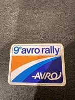 Sticker  9e avro rally, Verzamelen, Ophalen of Verzenden